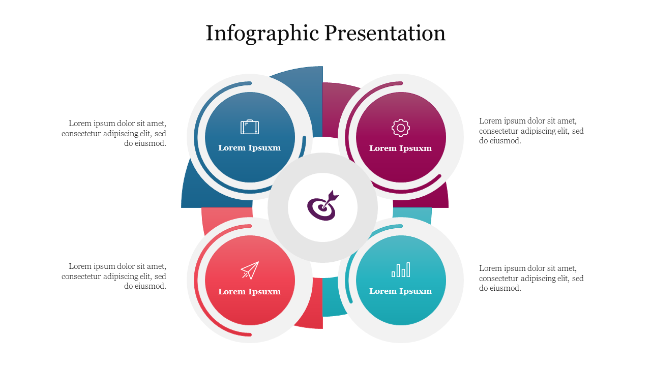Creative Free Infographic Presentation PowerPoint Template 
